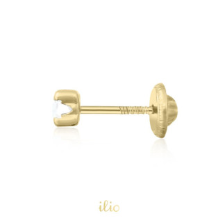 Diamant mic, 3 mm - Cercel...