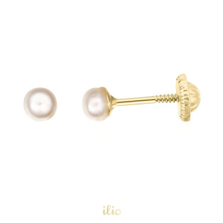 Perle mici, 3 mm - Cercei...