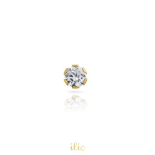 Piatra zirconia incolora, 3...