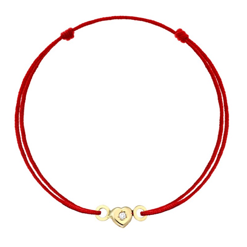 Pandant aur galben 14K Floricica cu diamant
