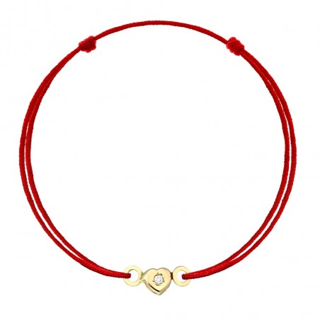 Pandant aur galben 14K Floricica cu diamant