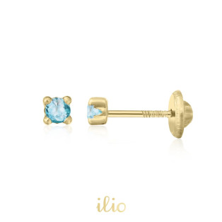 Topaz paraiba foarte mic, 2...