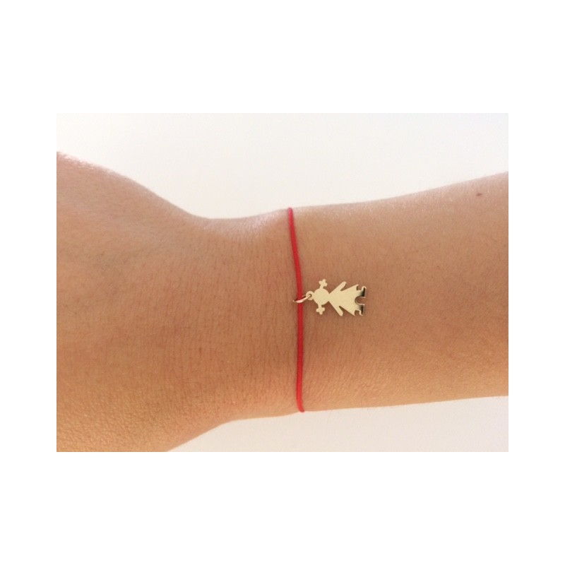 Pandantiv aur galben 14K Fetita
