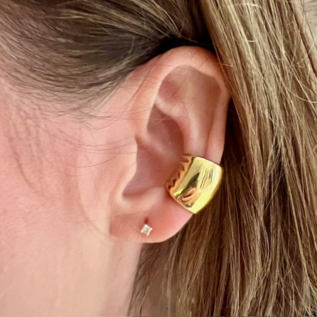 Diamant mic, 3 mm - Cercei aur alb 14K