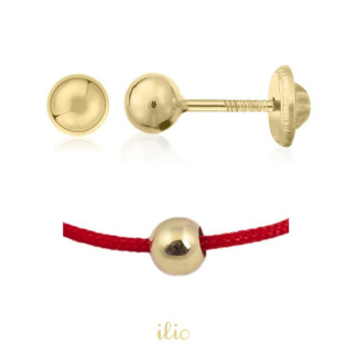 Set cercei + bratara snur -...