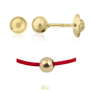 Set cercei + bratara snur -...